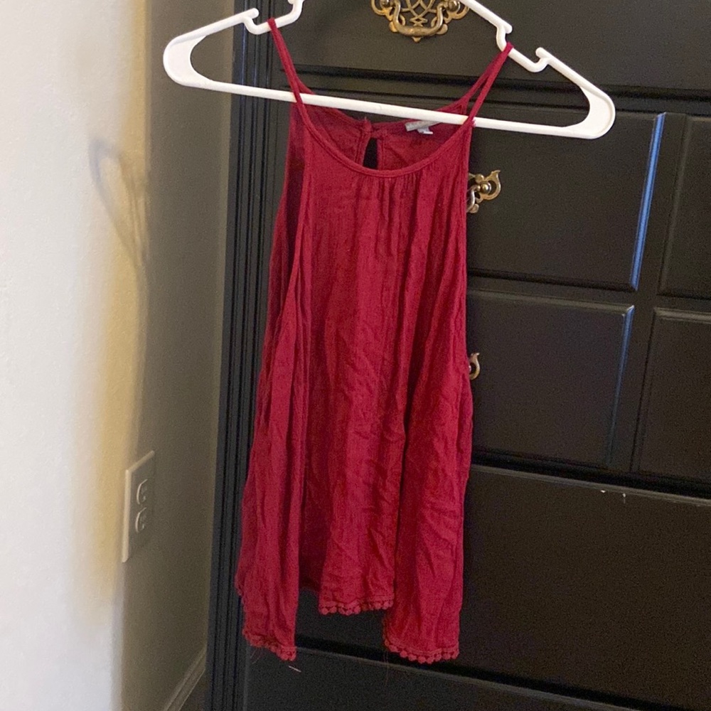Red Camisole Top